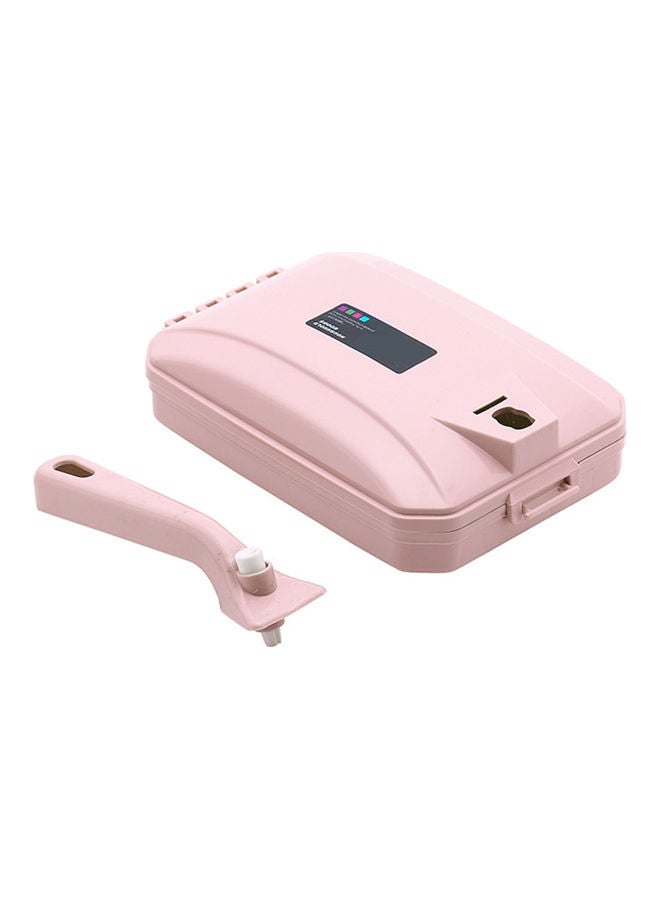 Carpet Brush Non-Slip Sofa Cleaning Roller Pink 16.5x11.5x3cm - Image 1