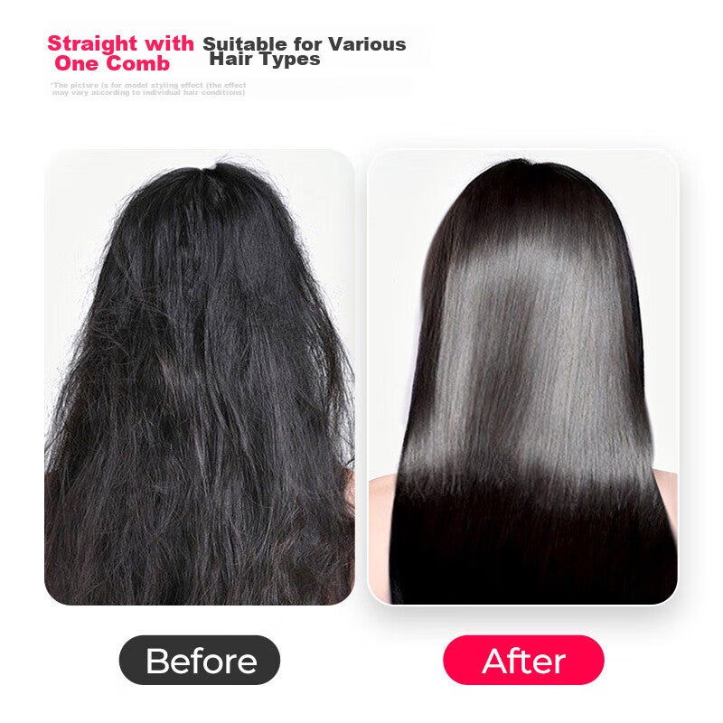 TYMO Mini2 Billion Negative Ion Hair Straightening Comb, لطيف على الشعر, فرشاة تصفيف الشعر, تضخيم واستقامة, التاج العالي, يحسن التجعد, حلوى الوردي, هدية العام الجديد لصديقة - Image 3