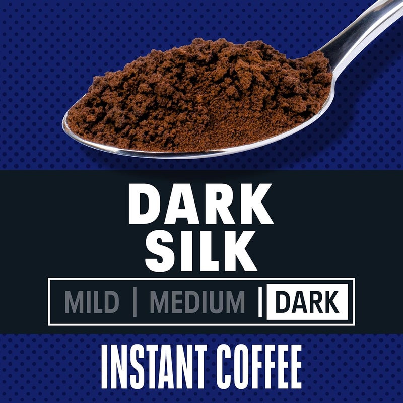 Maxwell House Dark Silk Instant Coffee, 8 oz - Rich Dark Roast Flavor - Image 4
