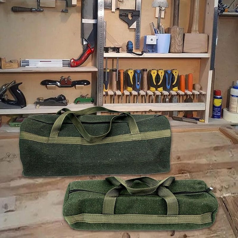 Large Capacity 50cm Canvas Tool Bag Organizer Storage For Workshop Hand Tools - Image 5