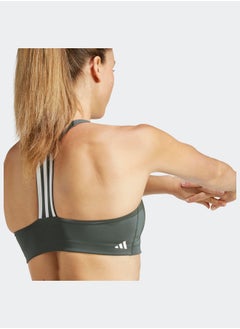 Adidas Powerimpact Training Medium-Support 3-Stripes Bra  - Image 5