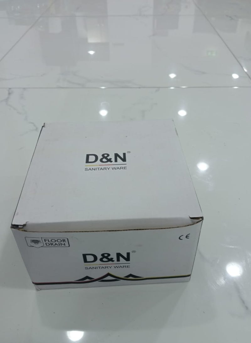 D&N Modern Brass Shower Drain Box - Premium Bathroom Floor Drain Fittings" - Image 5