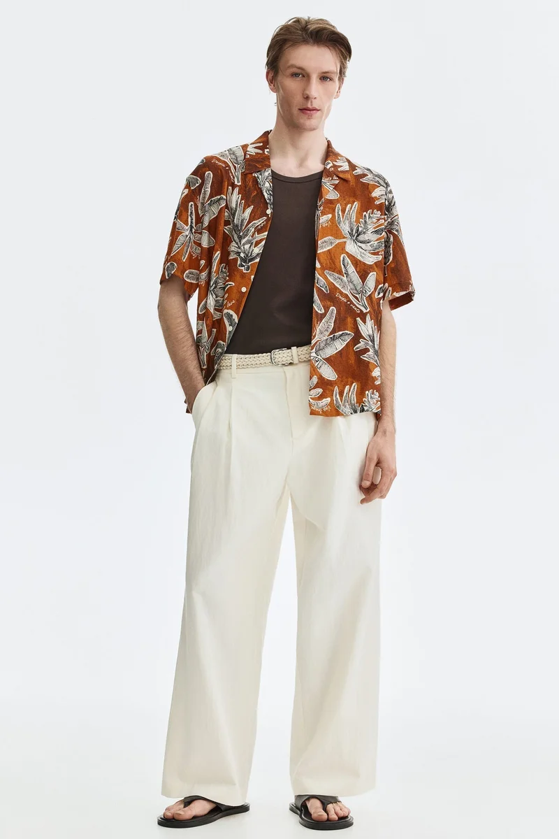 H&M Relaxed Fit Resort shirt