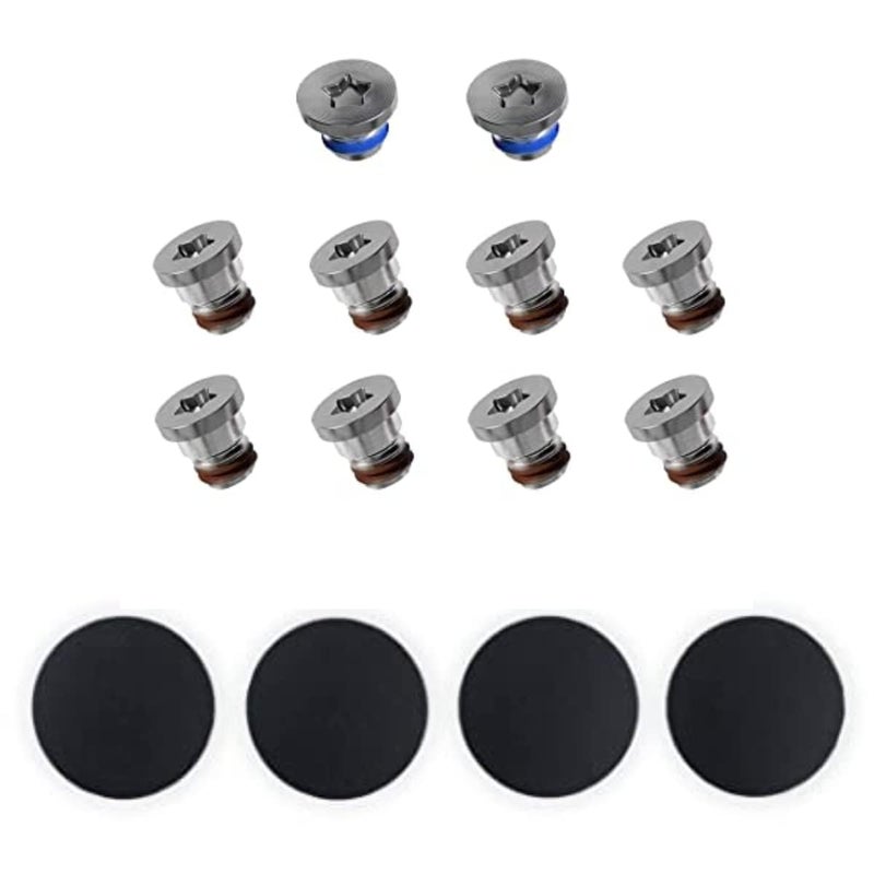 Mac-Axx ™ Bottom Rubber Feet(4 Pieces) & Bottom Screws(10 Pieces) Compatible with 13''-inch MacBook Pro(Retina Display), Model No. A1502, Colour: SILVER - Image 1