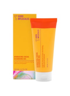GOOD MOLECULES Hydrating Facial Cleansing Gel Face Wash With Rosewater And Pineapple Skincare For Face Brighten Cleanse And Moisturize  - Image 1