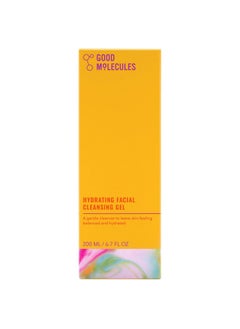 GOOD MOLECULES Hydrating Facial Cleansing Gel Face Wash With Rosewater And Pineapple Skincare For Face Brighten Cleanse And Moisturize  - Image 4