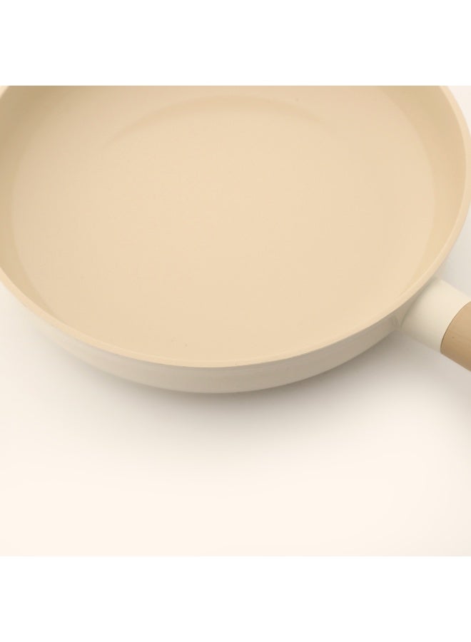 Alma Ceramic Pan 24 - color Beige- Non Toxic , PTFE & PFOA FREE - Image 2