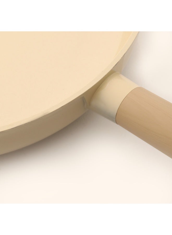 Alma Ceramic Pan 24 - color Beige- Non Toxic , PTFE & PFOA FREE - Image 5