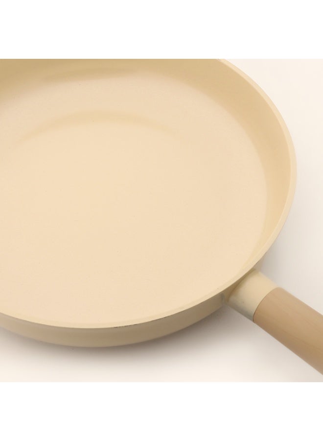 Alma Ceramic Pan 24 - color Beige- Non Toxic , PTFE & PFOA FREE - Image 4