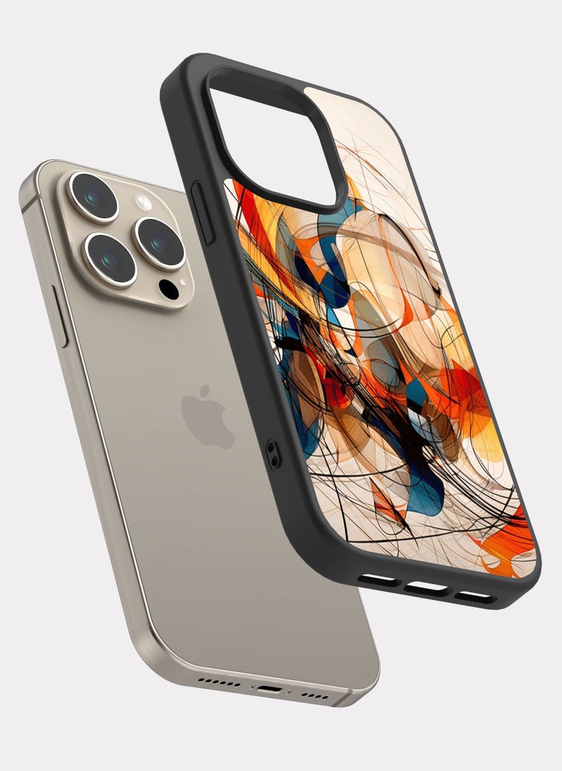 PXLAAT iPhone 15 Pro case cover Abstract Drawing - Image 2