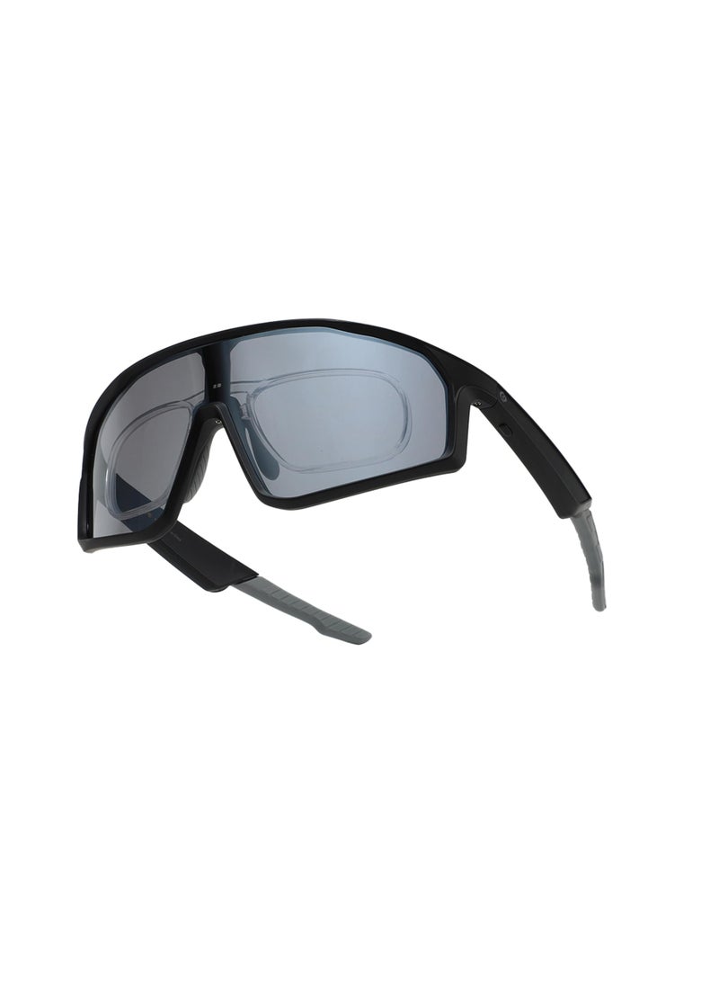 Powerology Rivox Bluetooth Smart Glasses / eyewear for phone calls / Talk Time: 5H / Low Latency  / Bluetooth Calling / Music Playback - Grey - Image 1