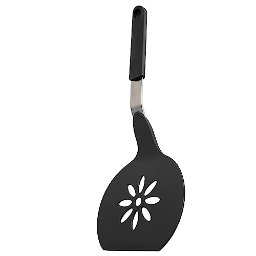 Homi Styles Jumbo Nylon Spatula, Non-Stick, and Dishwasher Safe - Ideal for Cooking, Flipping, and Serving, Great for Pancake Flipper, Egg Pancake Turner - 15 X 6.5 Inches Extra Large Spatula (Black) - Image 4