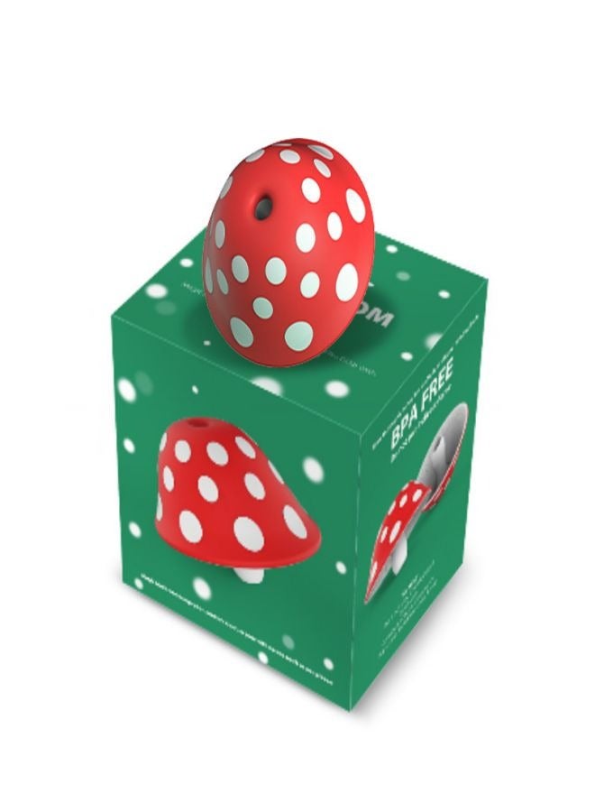 TCJ Red Mushroom funnel Home mini multi-functional kitchen tool Wine and oil filling Fashion funnel Table ornament - Image 5