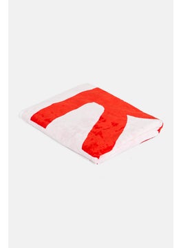 JOHN RICHMOND Brand Logo Beach Towel 180 x 100 cm, White  - Image 2