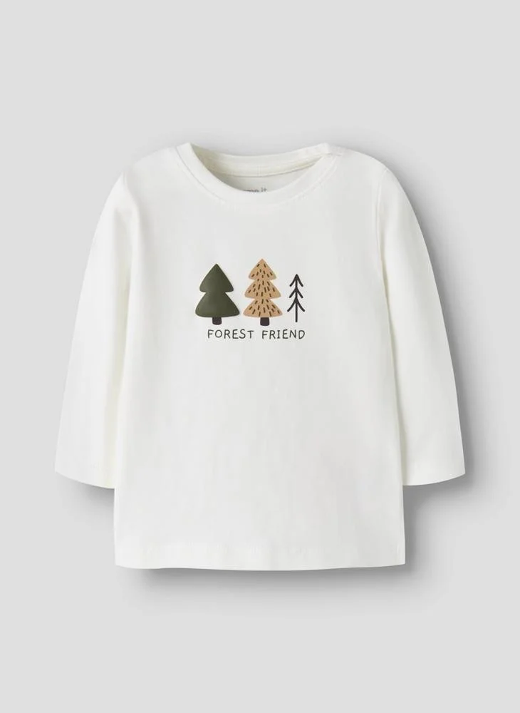 Name It Infant Graphic Crew Neck T-Shirt