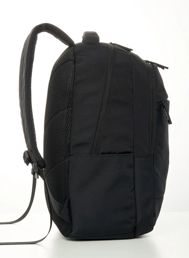 Lee Cooper Solid Backpack with Adjustable Shoulder Straps