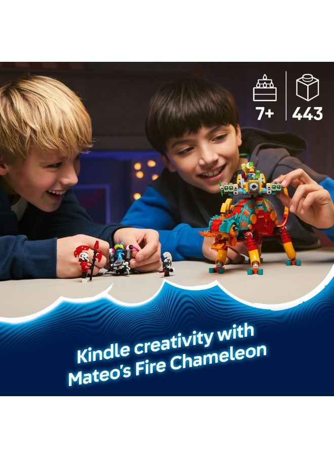 LEGO Dreamzzz Mateo'S Fire Chameleon 71492 (443) Pieces  - Image 3