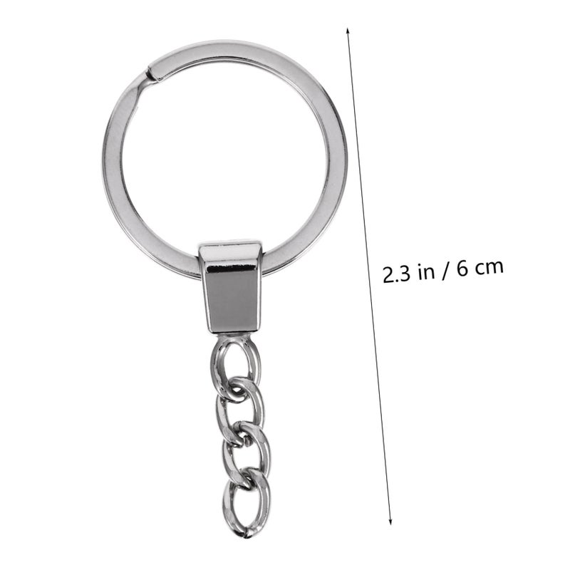 Heavy Duty Alloy Keychain Set Of 20 Pieces Decorative Key Chain For Men And Women - Image 3