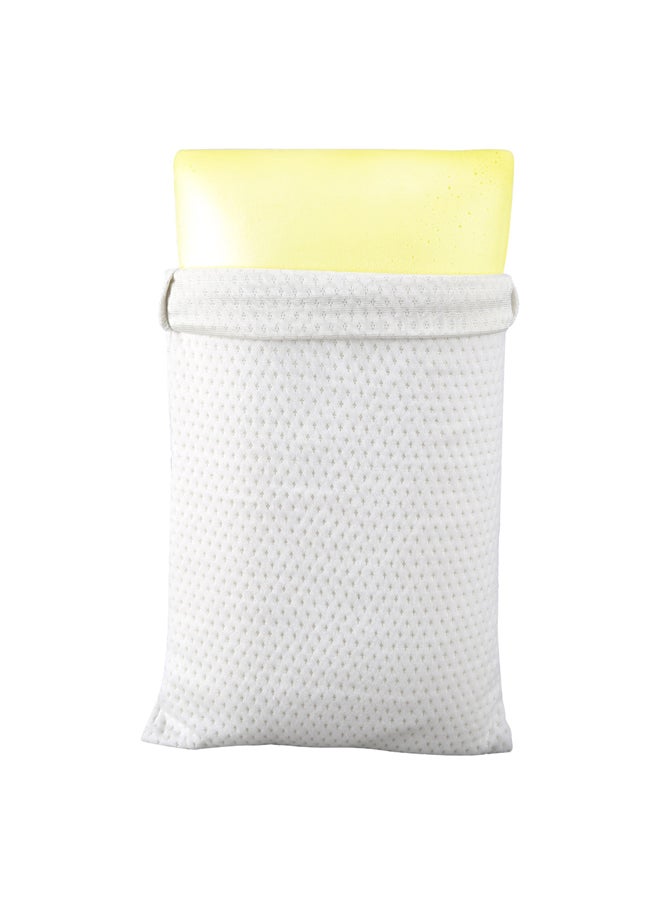 AL SANIDI Medical pillow with memory foam filling, Foam seat cushion, Beige, Size 42*23 Cm  - Image 4