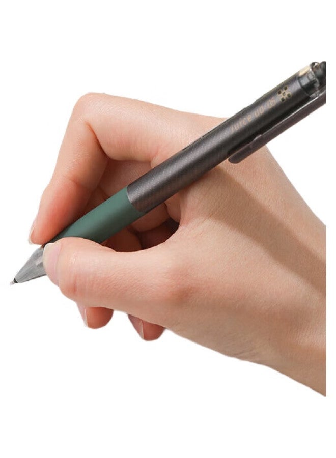 Pilot Juice Up Gel Pen, Limited Edition Retro Color, Fluorescent Metal Finish, Journaling, Retractable St Tip, Office Use, Ljp-20S5, Gross Black - Image 3