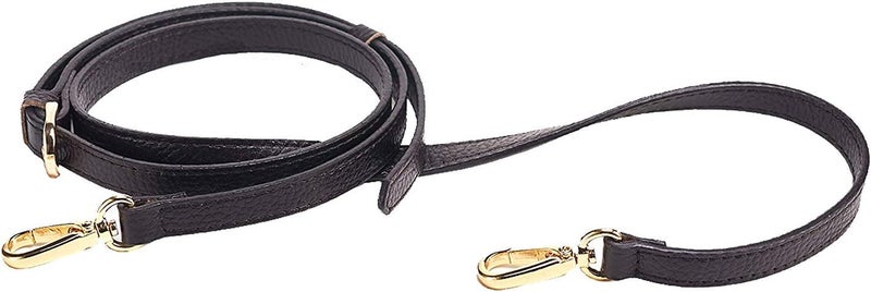 Live Up Full Grain Purse Strap Genuine Leather Replacement for Cross Body Bag Handbags - Image 1
