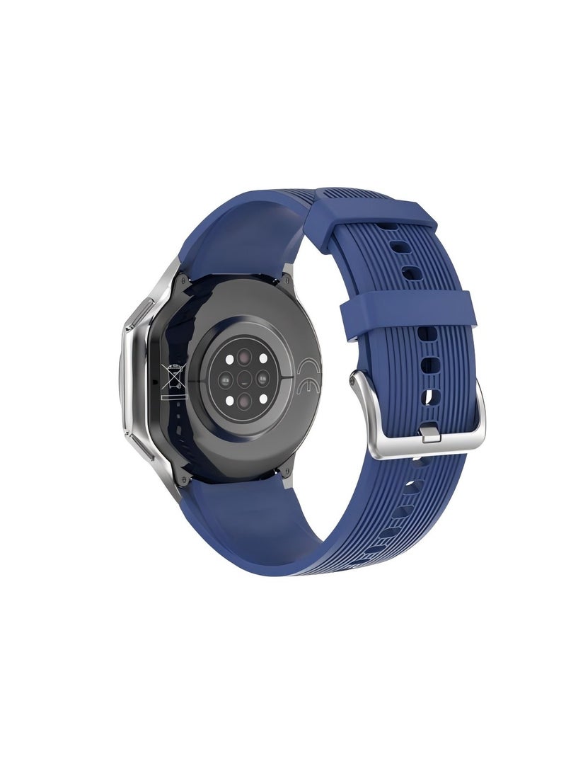 DT - DT Watch X Smart Watch Bluetooth Call AMOLED Round Screen 3D Surround Vision GPS Track Sports Smart Watch - Image 1