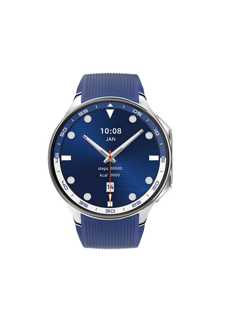 DT - DT Watch X Smart Watch Bluetooth Call AMOLED Round Screen 3D Surround Vision GPS Track Sports Smart Watch - Image 1