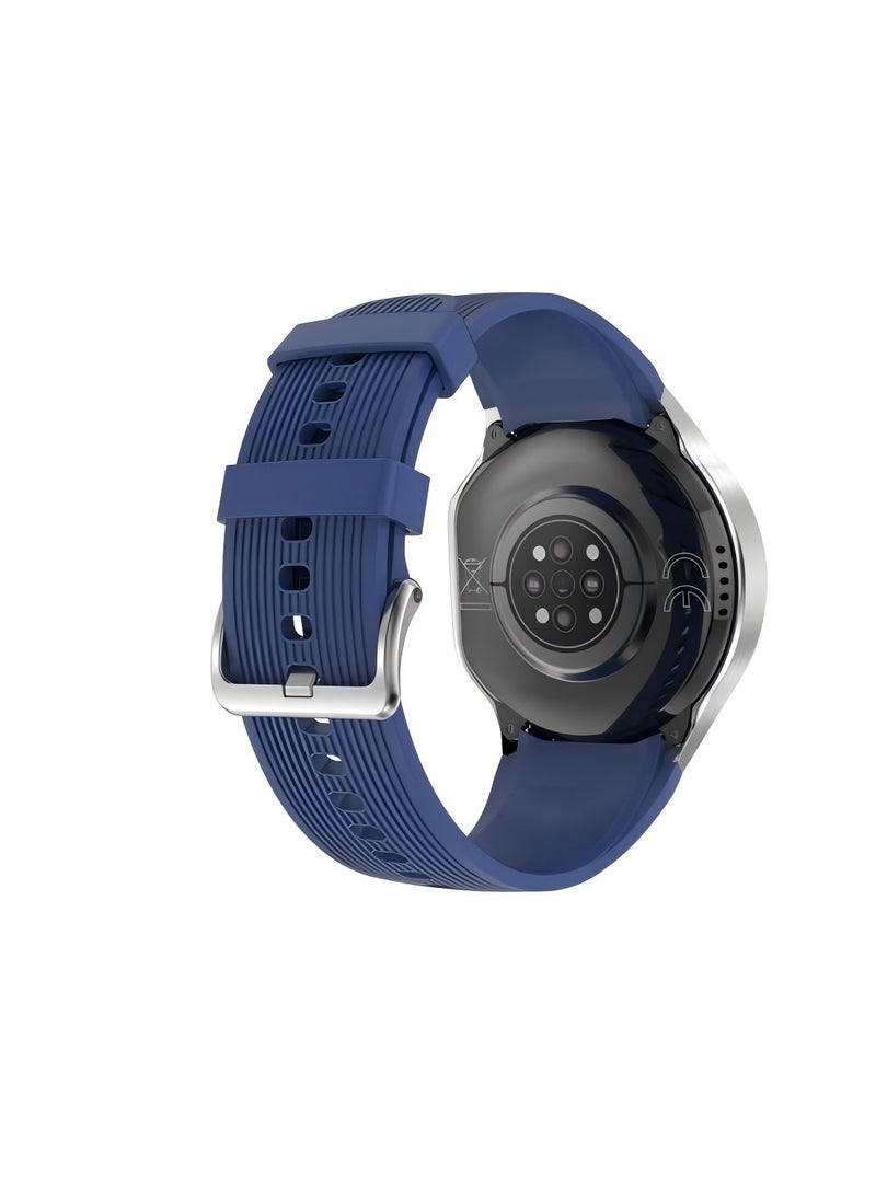 DT - DT Watch X Smart Watch Bluetooth Call AMOLED Round Screen 3D Surround Vision GPS Track Sports Smart Watch - Image 1