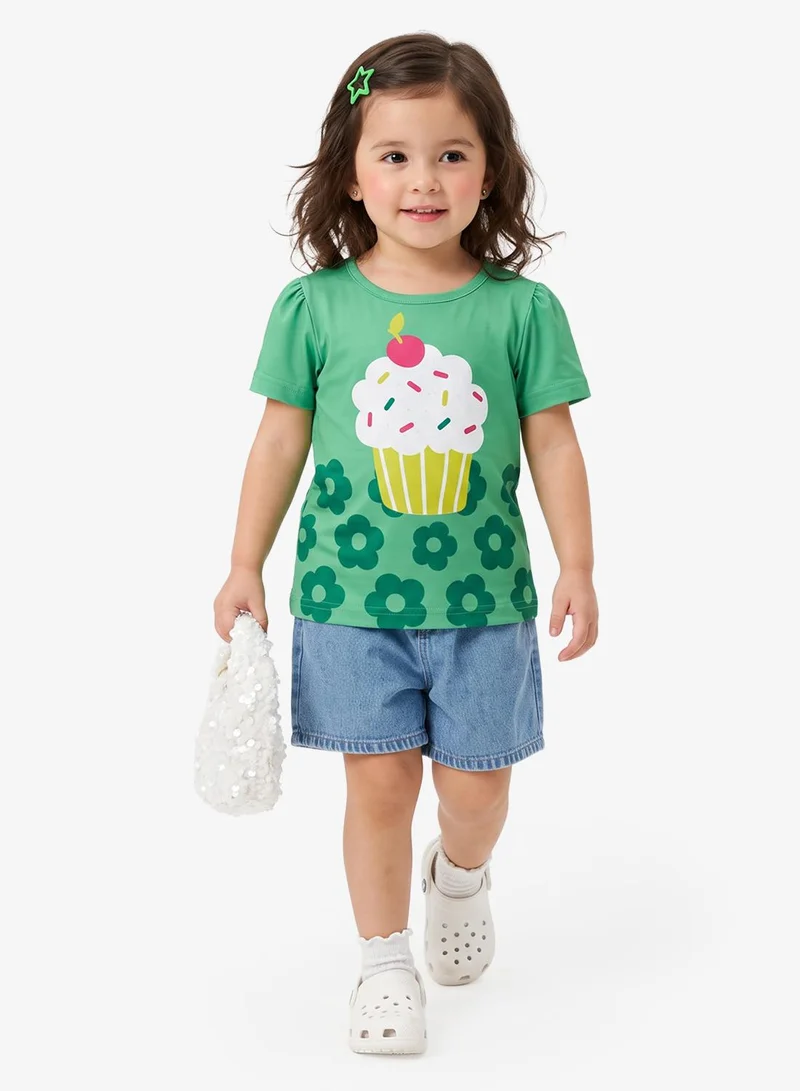 بنياتا Printed Tshirt