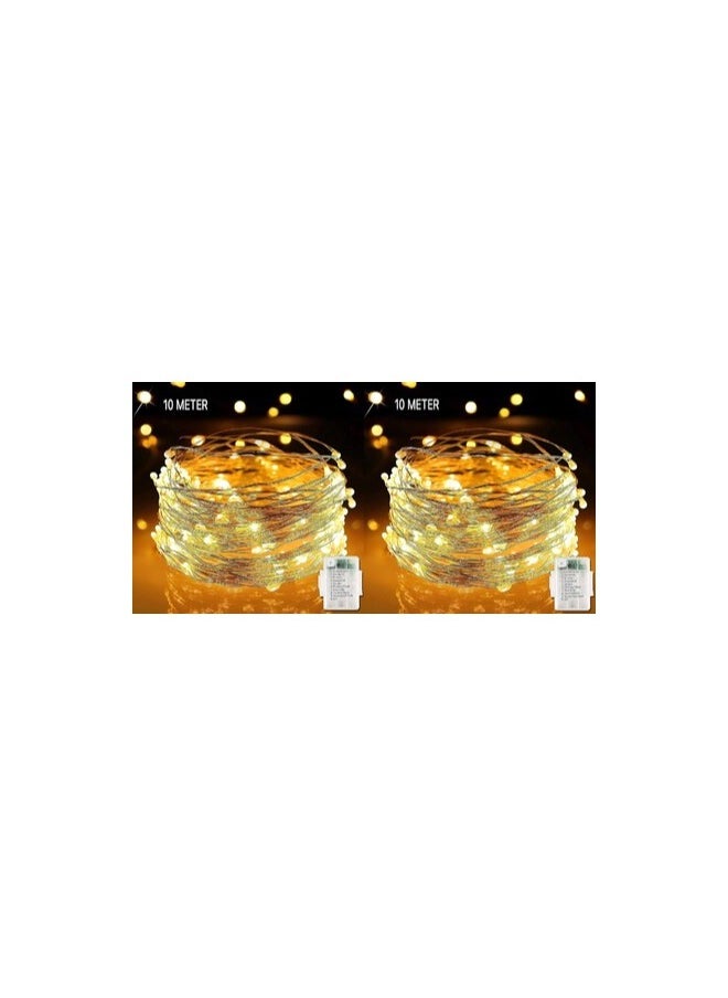 Generic - 3 Pcs Decorative String light 10 meter  Pack of 3 - Image 1