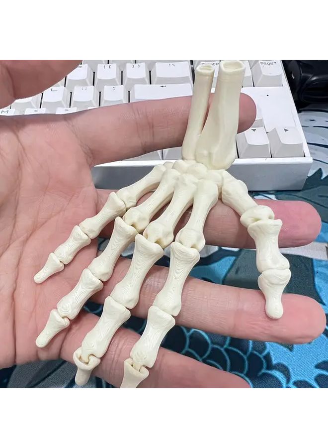 2Pcs 3D Printed Halloween Hand Bone Ornaments PLA Holiday Decorations - Image 5
