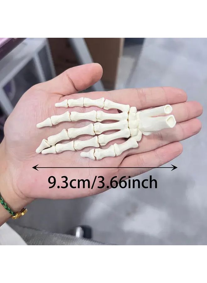 2Pcs 3D Printed Halloween Hand Bone Ornaments PLA Holiday Decorations - Image 3