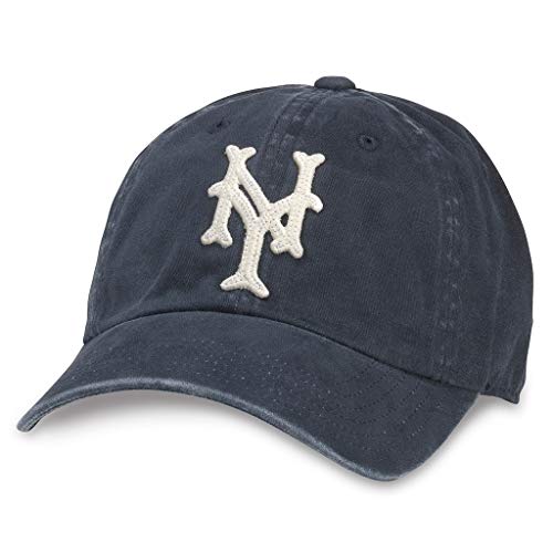 AMERICAN NEEDLE New York Cubans Historic Negro League Team Archive Baseball Cap Adjustable Buckle Strap Dad Hat (44747A-NYC-NAVY) - Image 4