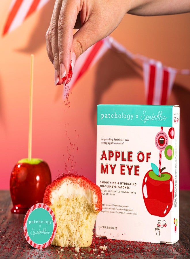 Patchology | Sprinkles (Limited Edition) - Apple of My Eye - Smoothing & Hydrating No-Slip Eye Patches - 5 Pairs - Image 5
