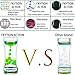 FKYTION Liquid Motion Bubbler Timer Pack of 10 Great Desktop Colorful Hourglass Liquid Bubbler Small Calming Relaxing Toys Sensory Anxiety Autism ADHD Fidget Toys 10 Pack Rainbow - Image 3