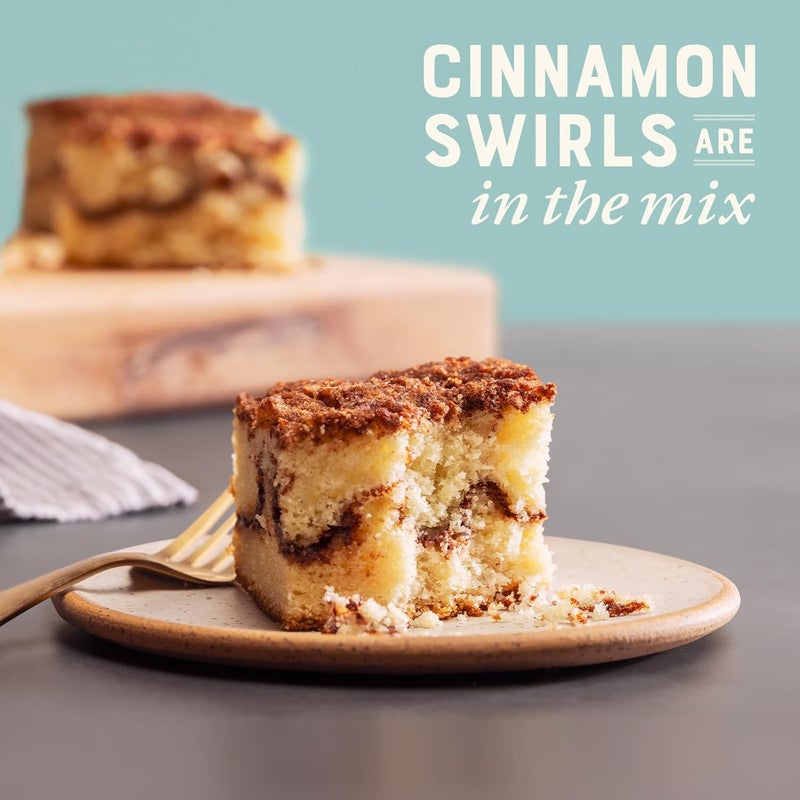 Bob's Red Mill Cinnamon Swirl Coffee Cake Baking Mix - 18.5 oz Bag (Pack of 4) with Simple Clean Ingredients - Image 4