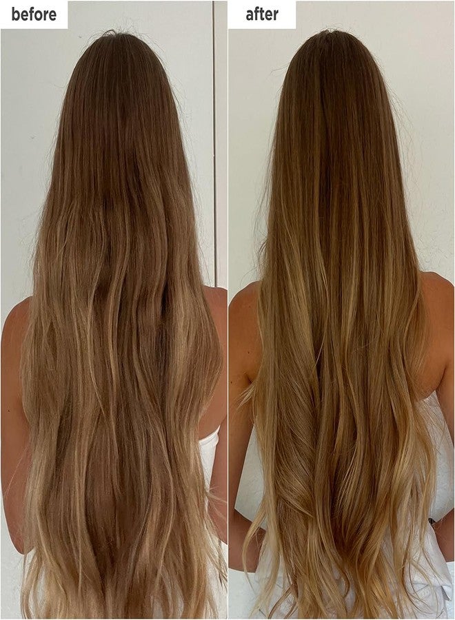 Briogeo زيت الشعر الخفيف 4 في 1 من بريوجيو ستايل + تريت يوزو + برقوق - زيت خالي من السيليكون لحماية الحرارة، التحكم في التجاعيد، اللمعان والرطوبة - للشعر الناعم إلى المتوسط - علاج شعر نظيف ونباتي - 1.5 أونصة سائلة - Image 3