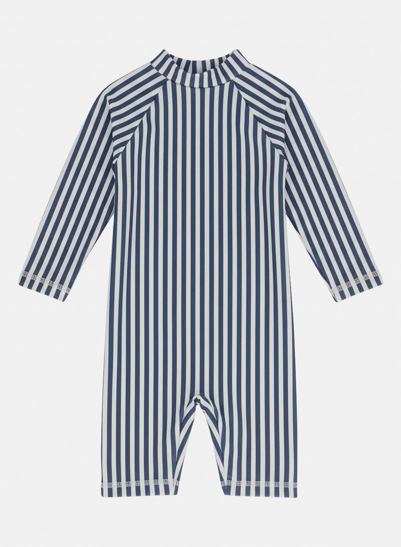 Kiabi Long-Sleeve Swimsuit Blue - Image 2