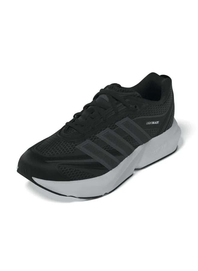 Adidas Lightblaze Glow M Black Sportswear Shoes For Men