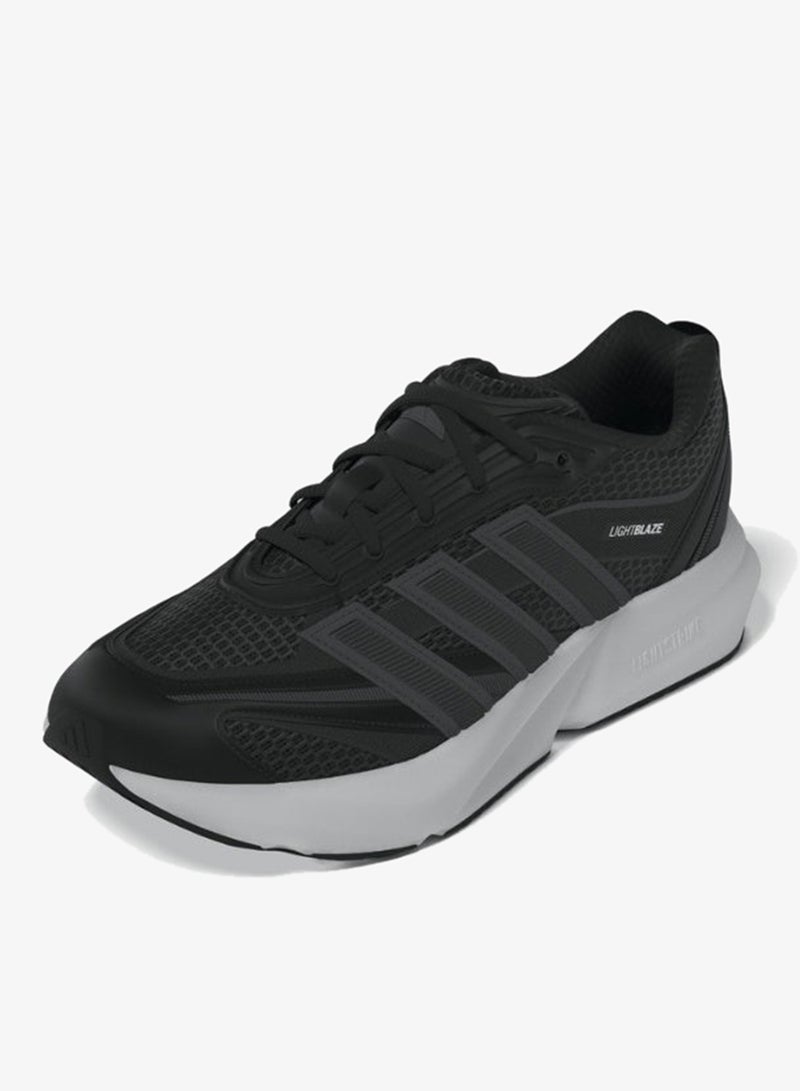 اديداس أحذية رياضية رجالية لايت بليز جلو إم سوداء - Image 2