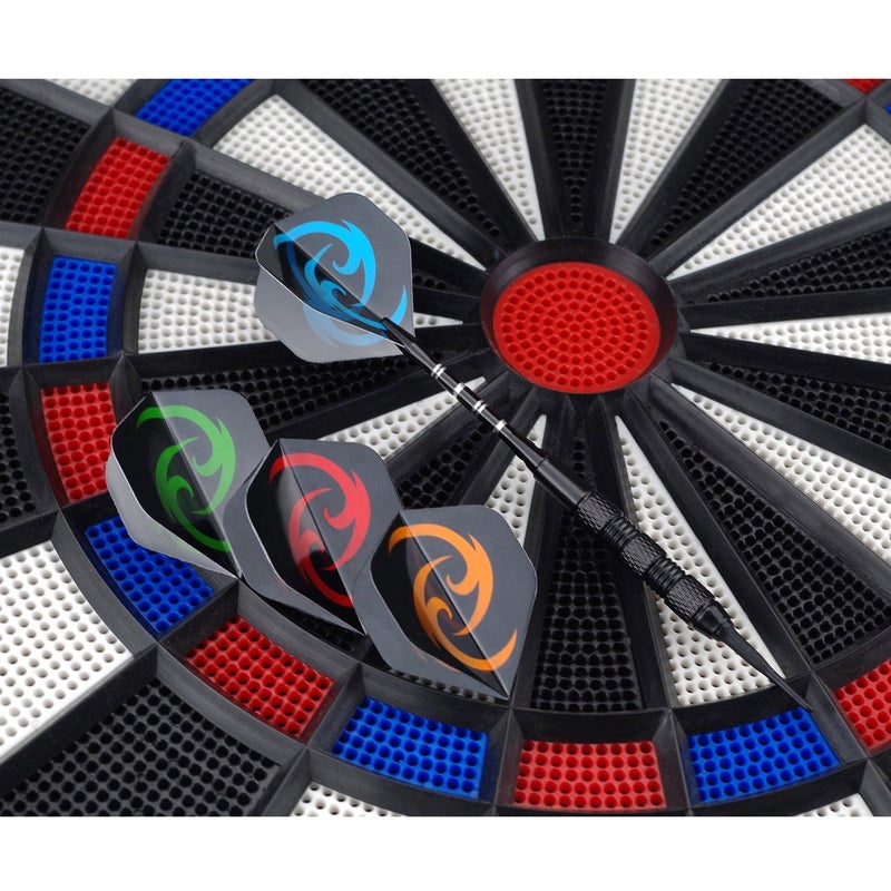 Wolftop 12 Pack Soft Tip Darts 18 Grams - Professional Darts Plastic Tip Set for Electronic Dart Board - Aluminum Shafts, Standard Dart Flights and Extra Dart Tips - Image 5