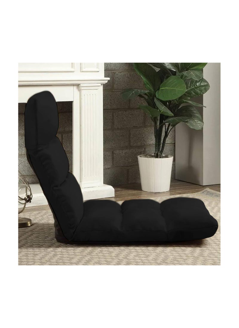 SMART HOME A luxurious folding floor chair, padded, comfortable and soft to the touch, travel seat, sports chair, outdoor chair and garden chair  - Image 3