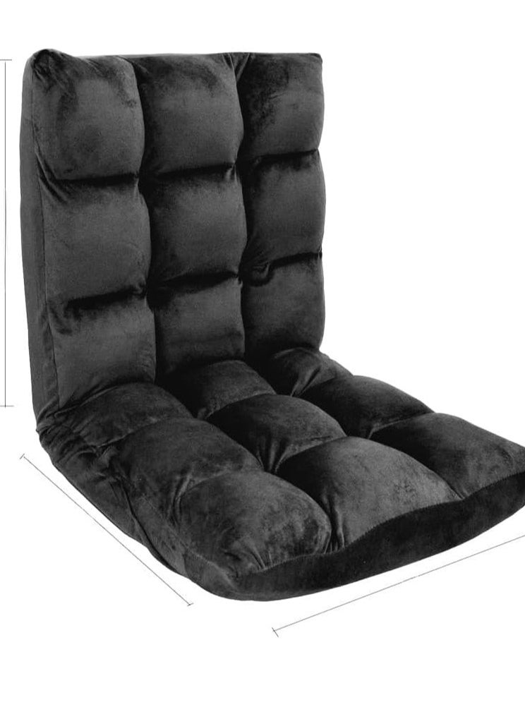 SMART HOME A luxurious folding floor chair, padded, comfortable and soft to the touch, travel seat, sports chair, outdoor chair and garden chair  - Image 1