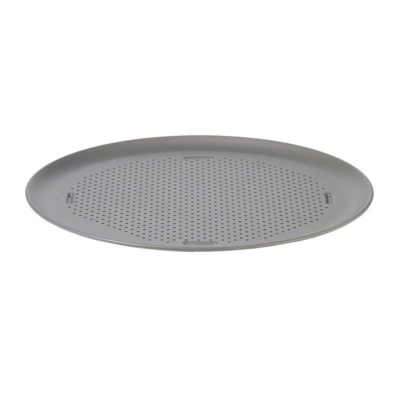 Calphalon Calphalon Nonstick Pizza Pan 16 HeavyGauge Steel Perforated for Crispy Crust Silver 