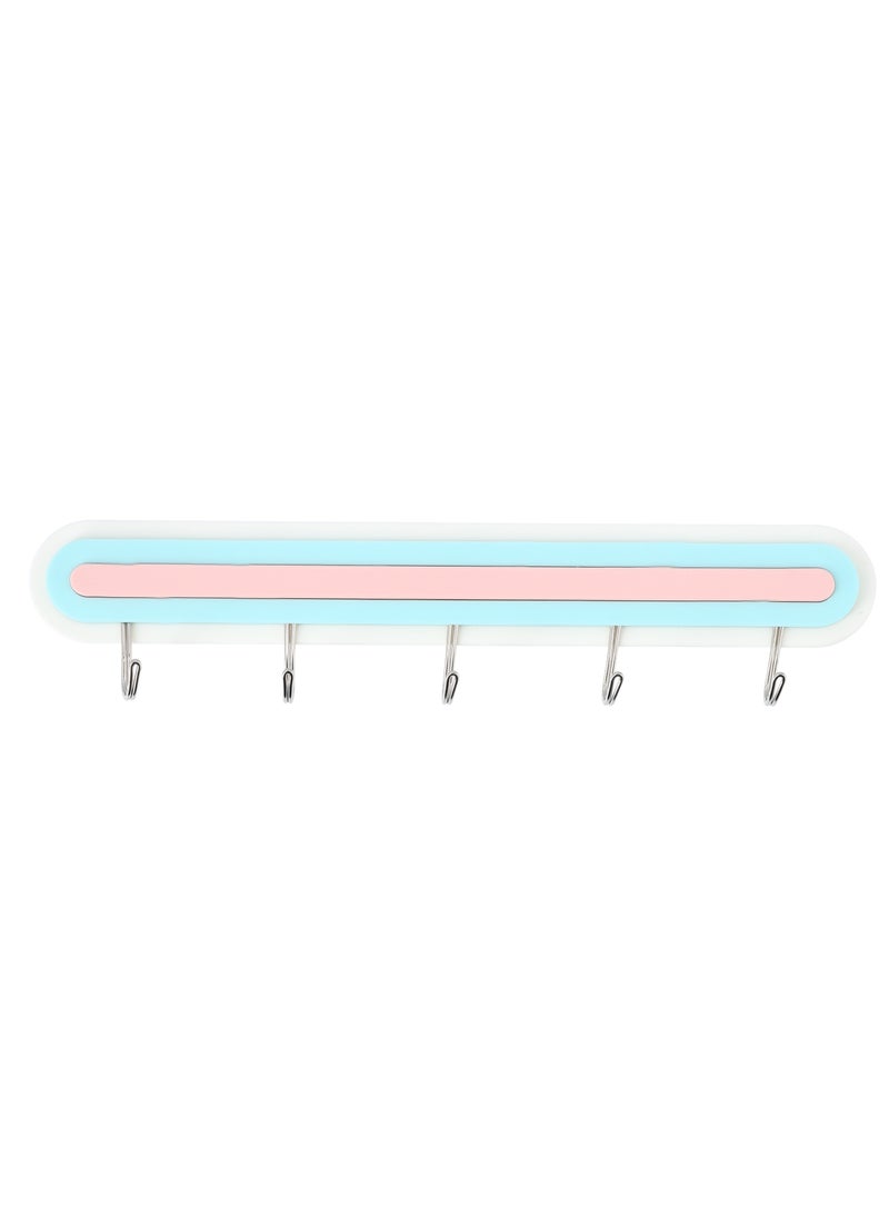 DELCASA DelCasa Self Adhesive Wall Hook 5 Pieces DC2031  - Image 1