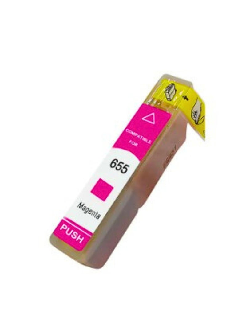 Terabyte ink 655 for HP Cartridge (4-Pack: BK C M Y) for Deskjet Ink Advantage 3525 4615 4625 5525 6520 6525 - Image 4