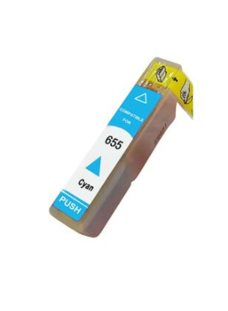 Terabyte ink 655 for HP Cartridge (4-Pack: BK C M Y) for Deskjet Ink Advantage 3525 4615 4625 5525 6520 6525 - Image 5
