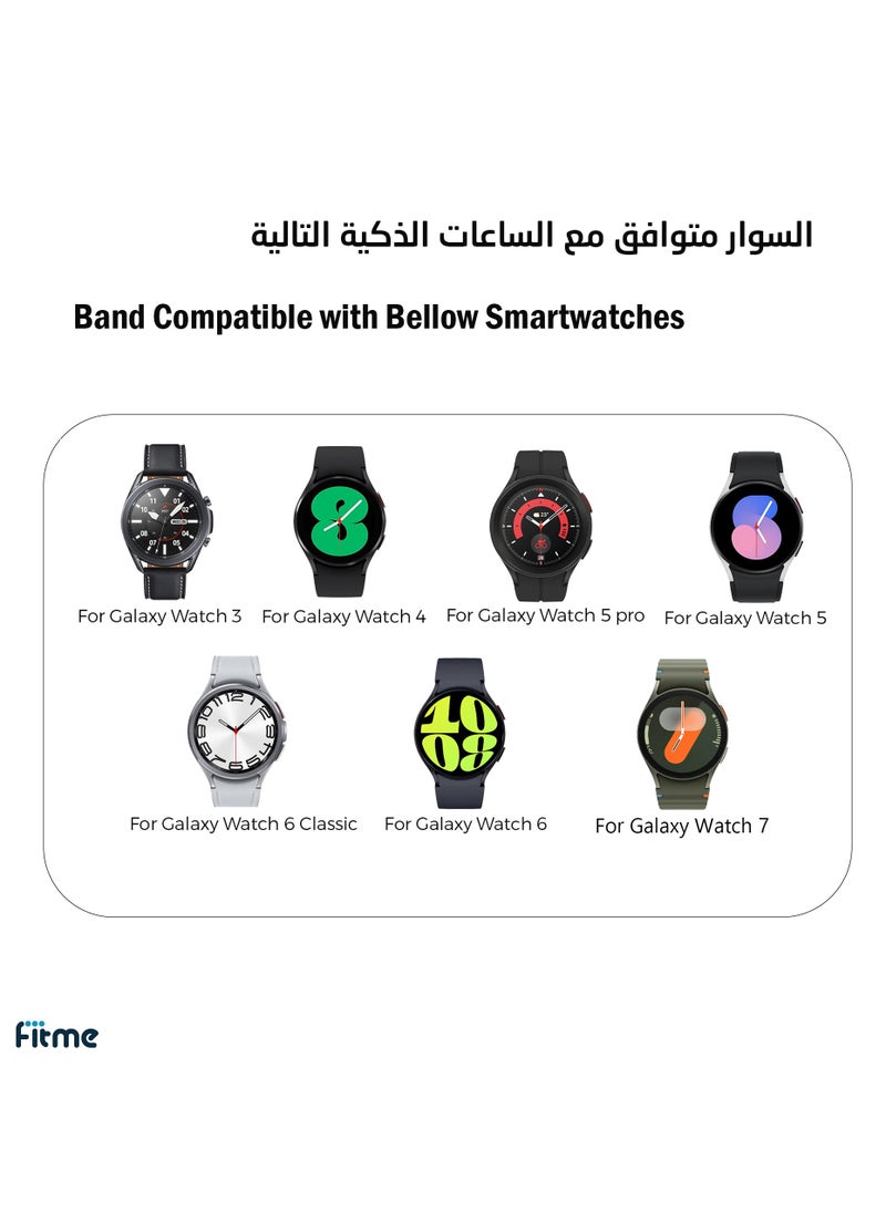 FITME Silicone Band With Magnetic Folding For Galaxy Watch 3 / Watch 4 / Watch 5 / Watch 6 / Watch 7  - Image 3