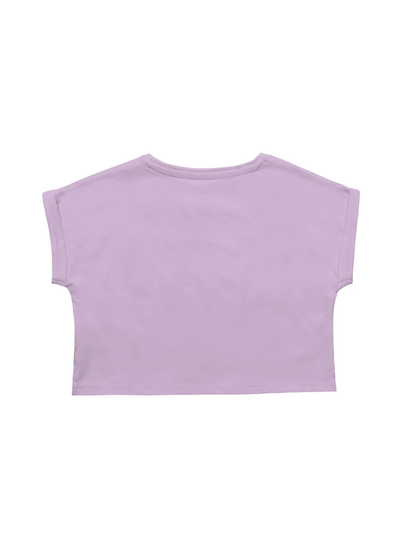 MINOTI Kids Girls T-shirt with pocket