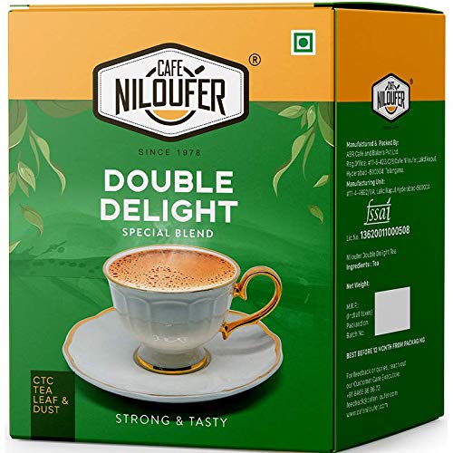 Cafe Niloufer مسحوق شاي كافيه نيلوفر أسام دابل ديلايت 500 جرام | مزيج أسام قوي وذو نكهة مميزة - Image 3